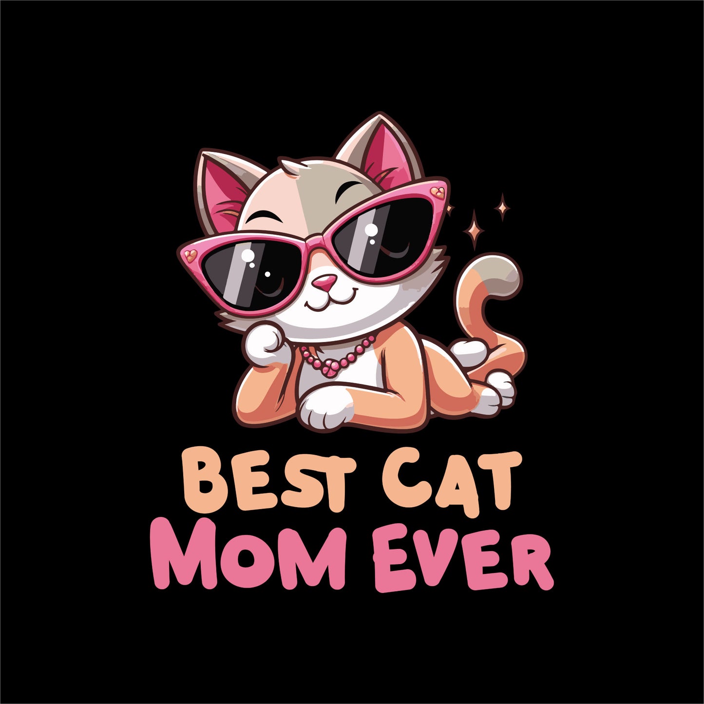 Best Cat Mom Ever Oversized T-Shirt