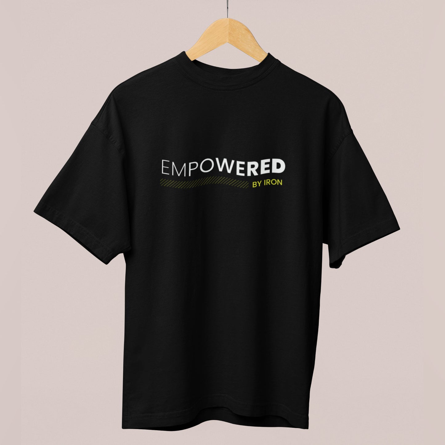 Empowered By Iron Oversized T-Shirt