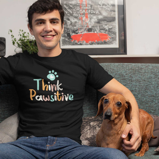 Think Pawsitive Oversized T-Shirt
