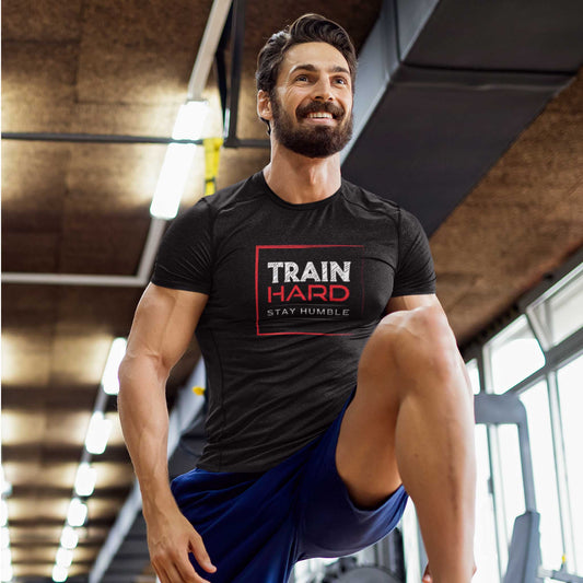Train Hard Stay Humble Oversized T-Shirt