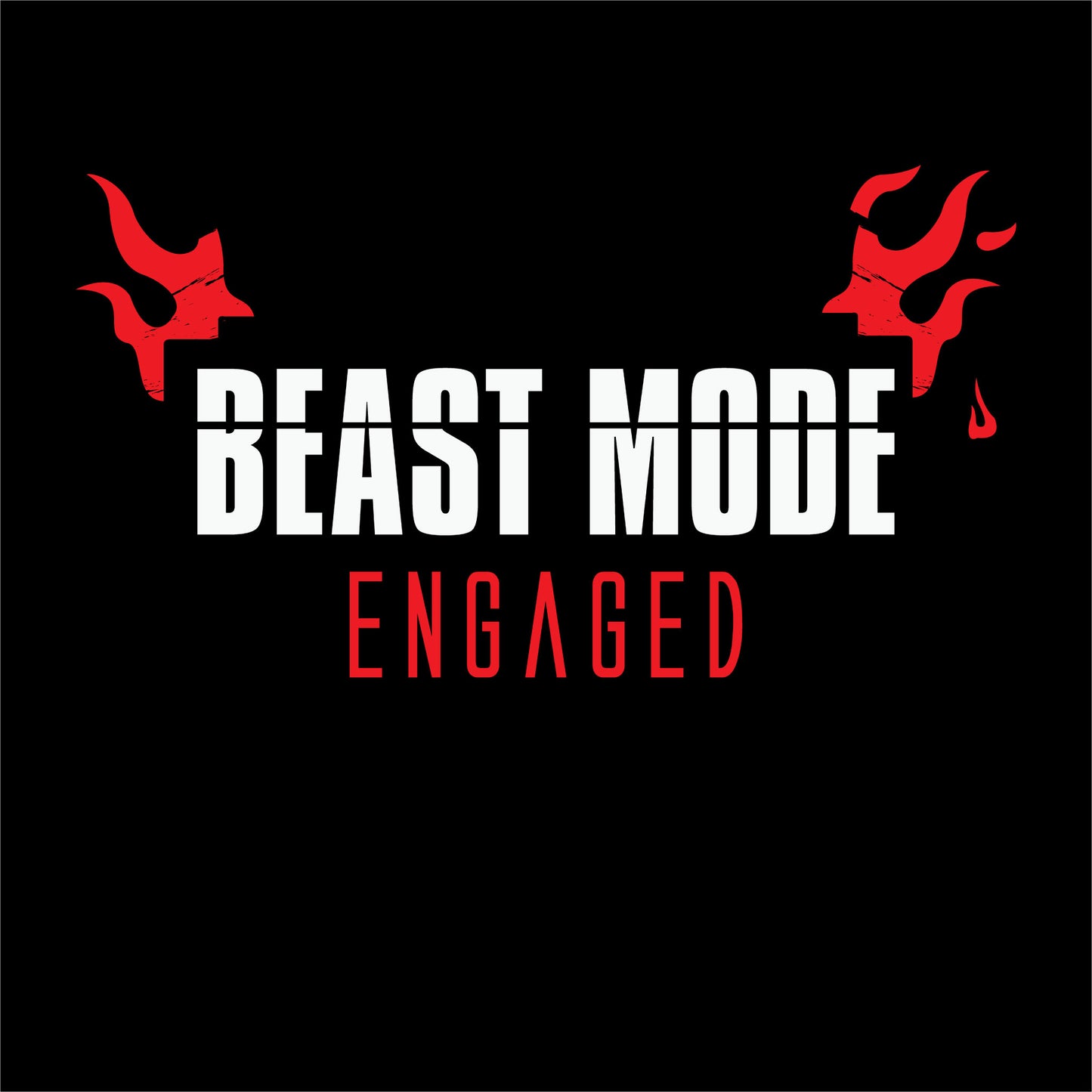 Beast Mode Engaged Oversized T-Shirt