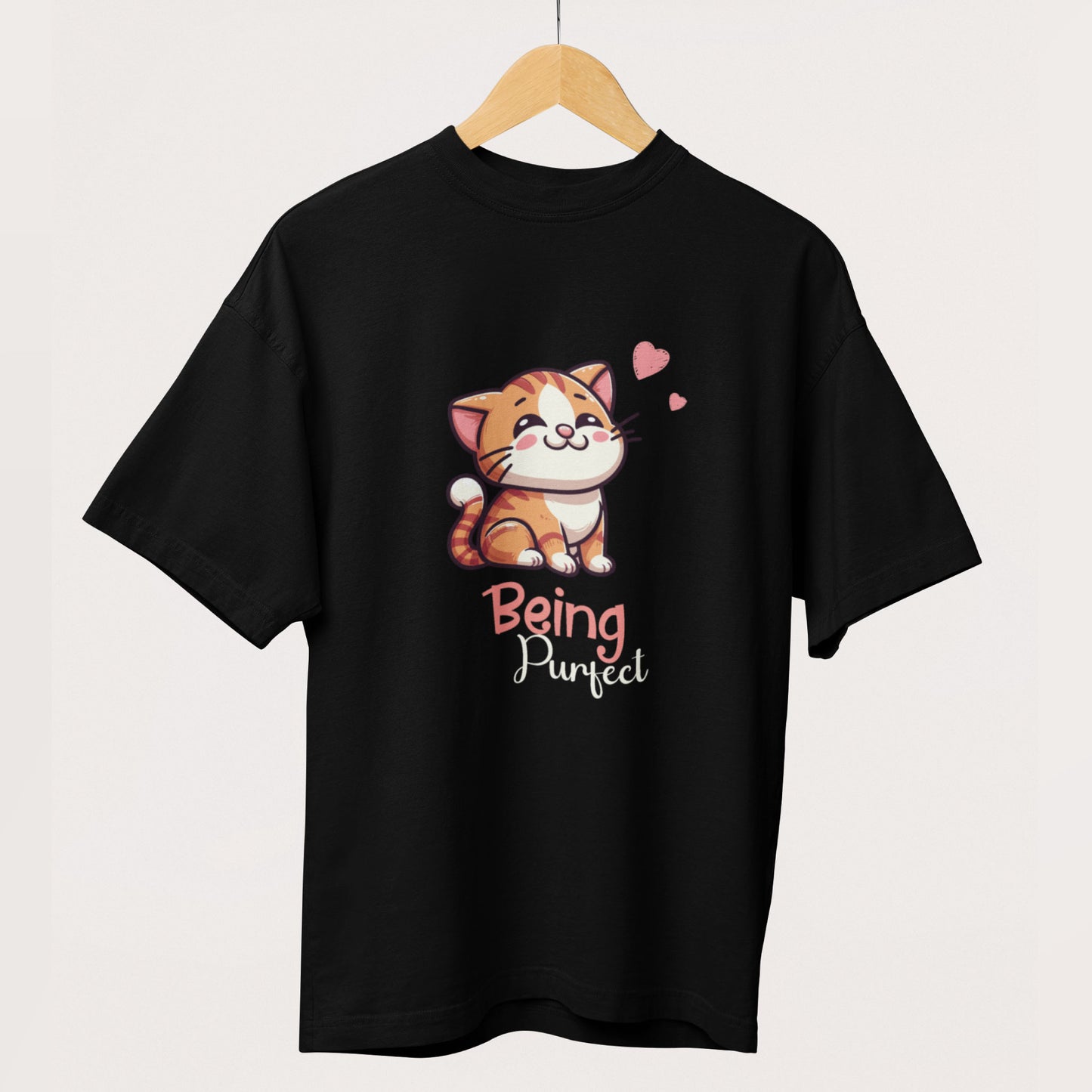 Being Purfect Oversized T-Shirt