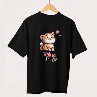 Being Purfect Oversized T-Shirt