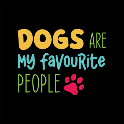Dogs are my Favourite People Oversized T-Shirt